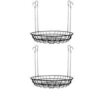 Adjustable Planter Insert - Flower Pot Filler Riser, 2 Pieces High-Strength Riser for Indoor Outdoor Home, Height Modification Support with Hooks, Container Optimization for Depth Management