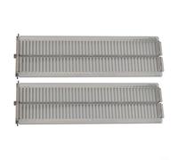 Adjustable Plastic Drawer Dividers for Home Storage, Clear Storage Organizers for Closets, Kitchen Cabinets, and Drawers, Storage Separators for Clothes and Utensils (2pc)