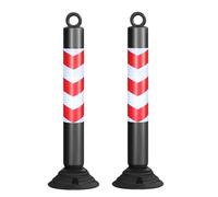 Adjustable Plastic Traffic Cones for High Visibility & Vehicle Control - Ideal for Road Safety Construction Events and Parking - Durable Lightweight & Portable