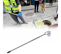 Adjustable Plastic Water Sampler Dipper, Liquid Sample Collector For Research/Testing/liquid Supply/Drainage, Telescopic Water Acquisition Dipper Simple Installation(1000 ml,L 2 m/6.6 ft)