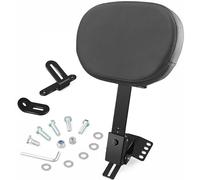 Adjustable Plug-in Driver Rider Backrest Custom Kit for Harley Electra Glides 1997-2023 Made Fit for Touring Models Road King Street Glide (Gloss Black)