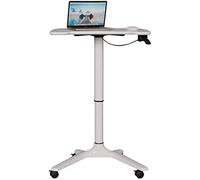 Adjustable Podium Stand for Teachers & Presenters - Height-Adjustable Lectern for Schools Sermons & Events - Portable Movable Design for Enhanced Visibility & Comfort