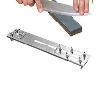 Adjustable Pointed Stone Crusher | Slip Resistant Assist Stone Mounting Bracket | Stainless Steel Base with Firm Handle Platform | Honed Bridge for Stone