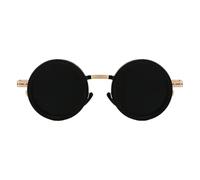 Adjustable Polarized Sunglasses | Metal Round 9-Gear,Adjustable Tint Steampunk Sunglasses | for Daily Travel Fishing Driving Beach Camping Outdoor