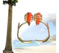 Adjustable Pole Climbing Spikes with & Belt - Essential Gear for Electricians, Outdoor Survival, Jungle Adventures & Fruit Picking