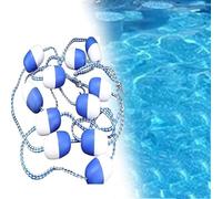 Adjustable Pool Marker 65m Swim Divider Ideal for Shallow Deep Ends Floating Swim Guide Perfect for Pool Safety & Training