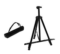Adjustable Portable Aluminum Easel for Sketching & Painting, Travel-Friendly Tripod Design, Ideal Art Supplies for Artists and Hobbyists