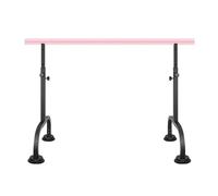 Adjustable Portable Ballet Barre - Height & Length Adjustable Dance Bar with Anti-Slip Base & Comfortable Grip, Ideal Fitness Equipment for Dance Balance & Exercise.