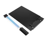 Adjustable Portable Book Stand Document Stand Reading Desk Holder with 6 Angle Settings Ergonomic Design for Students Office Workers Elderly Black Plastic Metal 13.8x8.3 Inch