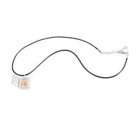 Adjustable Portable Buddhist Prayer Box Necklace, Spiritual Unisex Choker for Meditation and Everyday