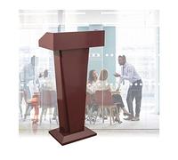 Adjustable Portable Podium Stand for Church School & OfficeProfessional Lectern with Wide Reading Countertop Ideal for Weddings Conferences & Public Speaking