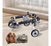 Adjustable Portable Wheelchair for Cats & Small Dogs - li Aid for Dachshunds & Cats, Pet Stroller Support, Enhance li & Comfort