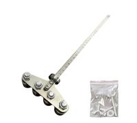 Adjustable Positioning Guide - Rail Measuring Tool, Circular Saw Track, Precision Cutting Ruler, Workshop Alignment Aid with 60cm Length Design | Adjustable Rail Cutting Guide for Woodworking Carpentr