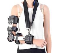 Adjustable Post-OP Elbow Brace Elbow Splint Support Immobilizer,for Ulnar Nerve entrapment Relief Pain and Tendinitis,Left(Left)