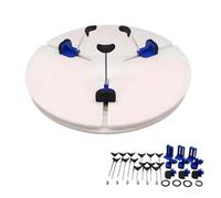 Adjustable Pottery Machine Turntable Clamp, Pottery Repairing Clamp Turntable Machine, Pottery Trimming Turntable Clamp, 20-35cm Pottery Wheel Turntable Accessories for Family, School & Pottery Lovers