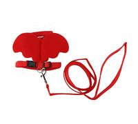 Adjustable Poultry Harness Leash - Breathable Nylon Walking Strap for Ducks, Chickens, and Geese (S)
