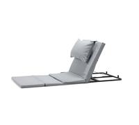 Adjustable Power Lifting Bed Backrest, Sit-Up Chair with Pillow, Sponge Cushion, for Elderly, Neck and Lumbar Support, 220 lbs