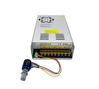 Adjustable Power Voltage Converter DC 12V 24V 36V 48V 60V Switching Power Supply 480W Transformer SMPS(0-48V10A,With potentiometer)