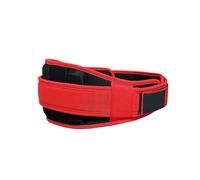 Adjustable Premium Weightlifting Belt For Men & Women - Back & Core Support For Deadlifts, Squats & Strength Training(Red,XL)