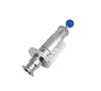 Adjustable Pressure Relief Direct Safety Valve, 1.5" Tri Clamp 0.2-2.2 Bar, SUS304 Stainless Steel Beer Brew(Fit Tube OD 32mm)