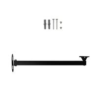 Adjustable Projection Bracket with Adjustable Extension Arms 360 Degree Horizontal Rotation Metal Camera Mount Security Camera Mount Rotation Bracket