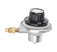 Adjustable Propane Gas Regulator Valve for BBQ Grill Camping Low Pressure Zinc Alloy Control Valve 1 Inch 20UNF