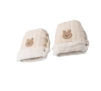 Adjustable Protective Gloves for Parents Seniors Caregivers Warm Waterproof Hand Cover Cold Weather Accessories Adjustable Pram Gloves with Buttons