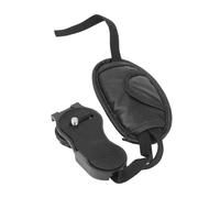 Adjustable PU Camera Wrist Strap with Neoprene Padding for Comfortable Grip, Quick Release Hand Strap Compatible with DSLRs and Mirrorless Cameras for Photographers, Black