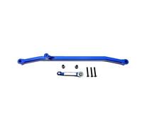 Adjustable Pull Rod Compatible With LOSI For LMT 1/8 RC Car Upgrade Part Aluminum Alloy Steering Link Rod 2pcs Steering Linkage Tie Rod(Blue)
