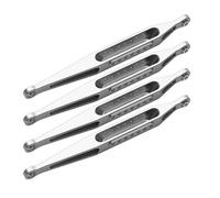 Adjustable Pull Rod Compatible With Losi For LMT 4WD For Monster Truck Solid Axle 1/8 RC Car Upgrade Parts Metal Upper And Lower For Chassis Link Set