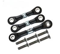 Adjustable Pull Rod Compatible With Tamiya For TT02 TT02T 1/10 RC Car Upgrade Parts 3Pcs Steering Link Rod Servo Rod Accessories