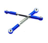 Adjustable Pull Rod Compatible With Traxxas For Slash 4X4 5807 HQ727 1/10 RC Car 2Pcs Metal Adjustable Steering Linkage Servo Link Pull Rod Upgraded Parts
