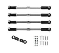 Adjustable Pull Rod For ARRMA 1/8 For KRATON 6S 1/7 BIG For ROCK Stainless Steel Tie Rods Set RC Car Upgrade Parts Accessories