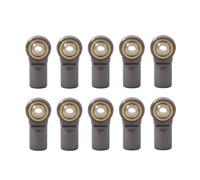 Adjustable Pull Rod For AXIAL 1/10 For SCX10 D90 D110 For Tamiya CC01 For Racing Metal Aluminum Link Tie Rod End Ball Joint RC Car Crawler Parts(Gray)