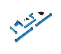 Adjustable Pull Rod For HuanSu 1/14 14321 For JJRC C8802 YDJ-D879 Metal Upgraded Steering Rod Remote Control Car Parts Accessories(Blue)