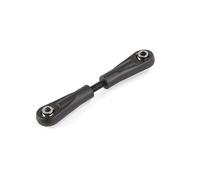 Adjustable Pull Rod For Losi 1/5 5ive T For ROFUN For ROVAN LT KingmotorX2 Steering Rod Rc Car Coupling Servo Pull Rods Replacement Accessory Truck Parts(Black)