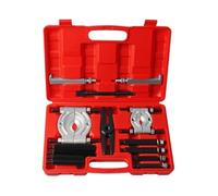 Adjustable Puller Separator Combination Set Bearing Splitter Mechanical Double Disc Chuck Gearbox Outer Remover Tool with Box(14pc)