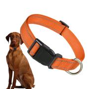Adjustable Puppy Collar, Nylon Dog Collar, Reflective Collar for Pets, Breathable, Comfortable Dog Collar, Breathable Nylon Cat Collar for Various Cats