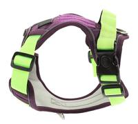 Adjustable Puppy Harness Vest Reflective Oxford Cloth for Daily Walking | Neck 36-46cm and Chest 36-50cm, Portable Light Weight Fit, for Dogs and Cats 4-7.5kg