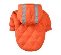 Adjustable Puppy Winter Coat, Thickened Dog Coat, Dog Cold Weather Coats | Dog Coat with Reflective Strips Pets Daily Warm Clothes and Holiday Dress Up Cold Weather Vest for Small Medium Large Dog