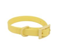 Adjustable PVC Outdoor Waterproof Cat And Dog Swim Collar For Greyhound Bulldog Shiba Inu Poodle Beagle,Yellow,S Neck 20-30cm