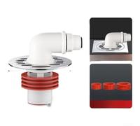 Adjustable PVC Pipe Joint for 0-40mm Drain Depths(B)