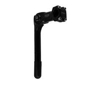 Adjustable quill stem d22.2 l100 uno black aluminum adjustable 0 to 60° (handle