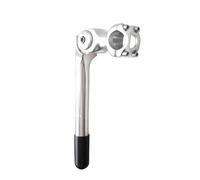 Adjustable quill stem d22.2 l115 uno silver aluminum adjustable 0 to 60° (handl