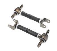 Adjustable Racing Rear Suspension Camber Control Arms Kit Compatible For Honda Civic 01-06 EPCA7044(Black)