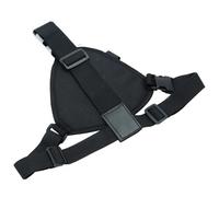 Adjustable Radio Harness Bag Ergonomic Shoulder Strap Strong Side Pocket Organizer Small Radio Harness for Camping Hiking Outdoor Activities