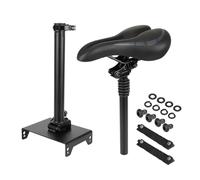 Adjustable Raised and Lowered Collapsible Scooter Seat Without Punching, Electric Scooter Saddle for Ninebot MAX G30(M)