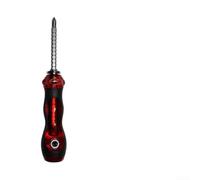 Adjustable Ratchet Screwdriver with Magnetic Retractable Bits, Double Head Slotted Cross Driver PH2/SL6 for Home Repair, 1 Pcs