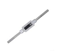 Adjustable Ratchet T-Handle Tap Wrench for -M20 Metric Taps, 1/4" Square Drive, Alloy Steel Construction, Workshop & DIY Tool Compat(Clamping for -12)