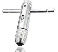 Adjustable Ratchet Tap Wrench for M3-M8 Thread Taps Extended T-Handle Ratchet Tap Holder Wrench Manual Tapping Accessories